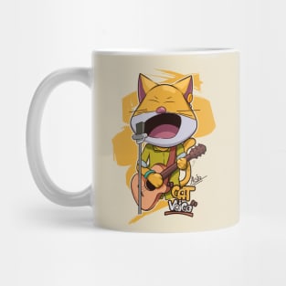 Cute Cat Cartoon Character Mug